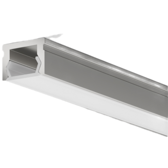 Алюминиевый профиль накладной MAYTONI ALM-1007-S-2M Алюминиевый профиль накладной MAYTONI ALM-1007-S-2M