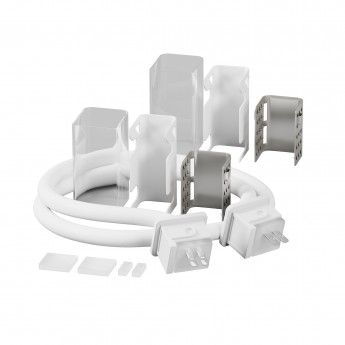 Двусторонний коннектор питания с проводом (30 см) для гибкого неона 17x12 мм MAYTONI Изгиб поперек оптической оси 432013 Двусторонний коннектор питания с проводом (30 см) для гибкого неона 17x12 мм MAYTONI Изгиб поперек оптической оси 432013