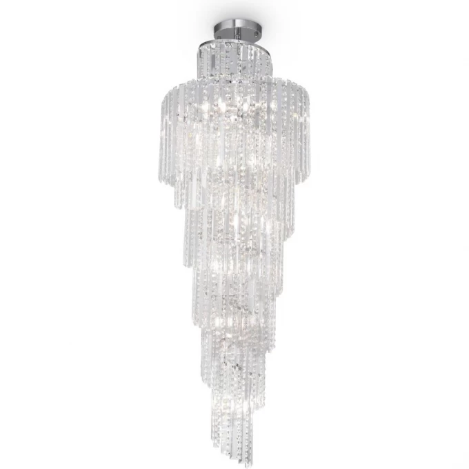 Каскадная люстра MAYTONI LOUIS белые RC006PL-12CH Каскадная люстра MAYTONI LOUIS белые RC006PL-12CH