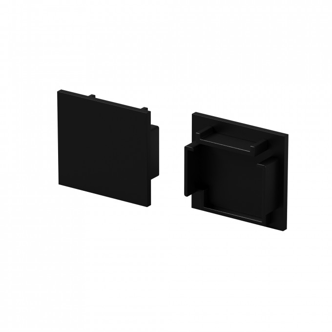 Комплект заглушек (для профиля 25×22) 2 шт., MAYTONI ALM-2522-B-EC 642066 Комплект заглушек (для профиля 25×22) 2 шт., MAYTONI ALM-2522-B-EC 642066