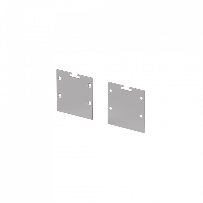 Комплект заглушек (для профиля 72×36) 2 шт., MAYTONI ALM-7236T-S-EC 642083 Комплект заглушек (для профиля 72×36) 2 шт., MAYTONI ALM-7236T-S-EC 642083