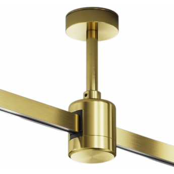 Крепление потолочное MAYTONI SHORT TRA156С-IPC1-BS 78мм с прямым коннектором питания Flarity латунь