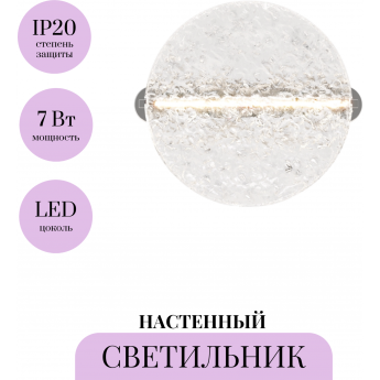 Настенный светильник (бра) MAYTONI MANGATA MOD387WL-L8CH3K