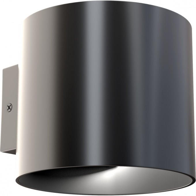 Настенный светильник (бра) MAYTONI ROND черный C066WL-01B
