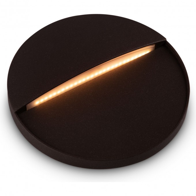 Настенный уличный светильник MAYTONI MANE коричневый O046SL-L7BR3K