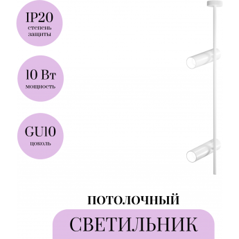 Потолочный светильник MAYTONI ELTI C021CL-02W