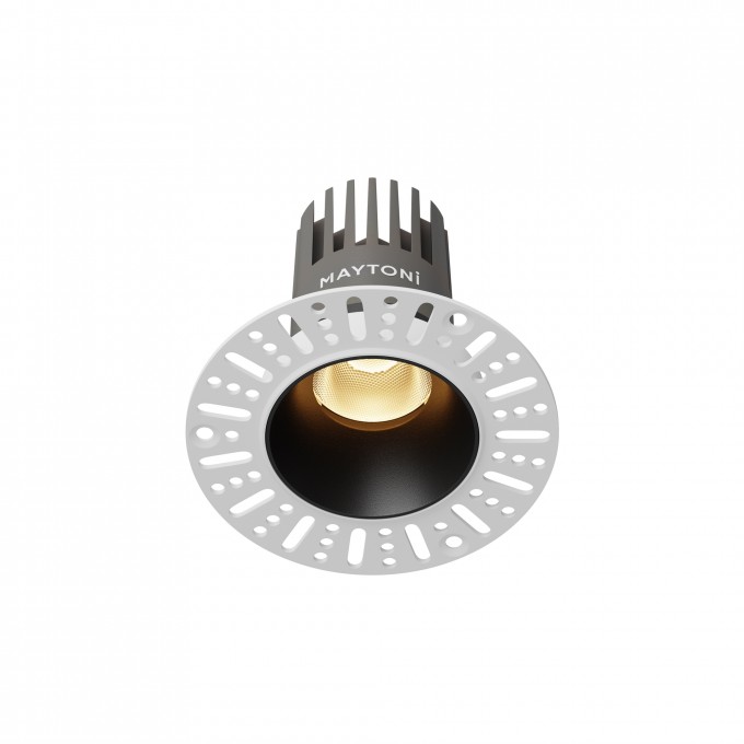 Светильник встраиваемый MAYTONI DIP DL124-10W-2.7K-TRS-B Светильник встраиваемый MAYTONI DIP DL124-10W-2.7K-TRS-B