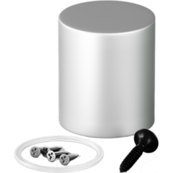 Торцевая металлическая заглушка MAYTONI NEMO 20316 серебро