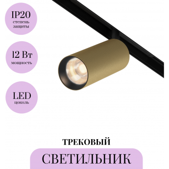Трековый светильник MAYTONI ARTISAN TR097-2-12W3K-M-BMG Трековый светильник MAYTONI ARTISAN TR097-2-12W3K-M-BMG