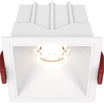 Встраиваемый светильник MAYTONI ALFA LED DL043-01-10W3K-D-SQ-W