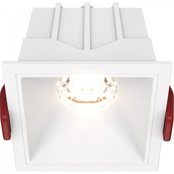 Встраиваемый светильник MAYTONI ALFA LED DL043-01-10W3K-SQ-W
