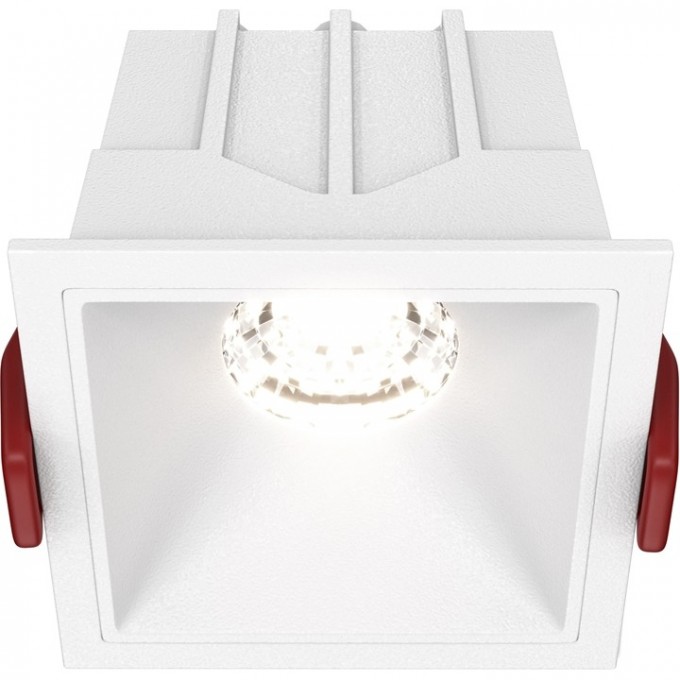 Встраиваемый светильник MAYTONI ALFA LED DL043-01-10W4K-SQ-W