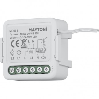 Wi-Fi выключатель MAYTONI MD003 трехканальный