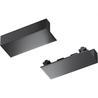 Заглушки черные MAYTONI RADITY TRA084EC-112B, 2 штуки, c монтажным набором для накладного шинопровода TRX084-112B